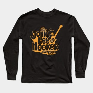 John Lee Hooker 'The Healer' Shirt - Delta Blues Collection Long Sleeve T-Shirt